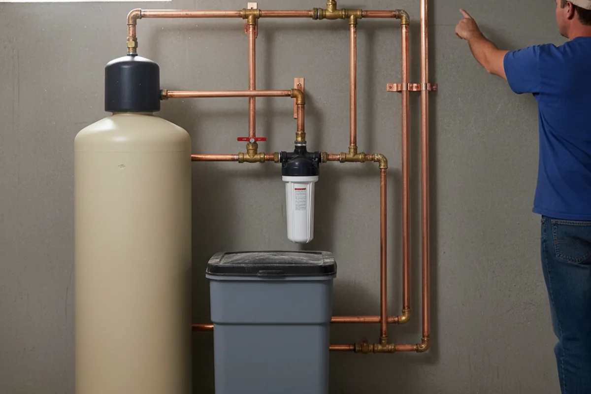 Whole-house water treatment system installed in Tumtum